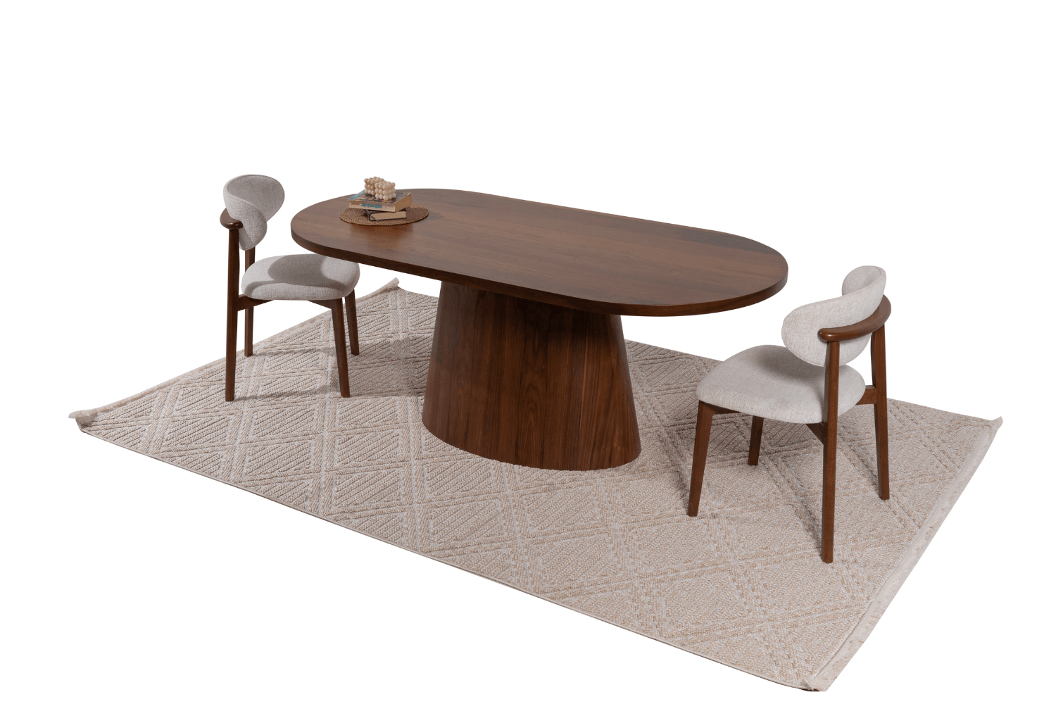 Table à manger ELIPSE NOYER