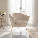 FAUTEUIL NYMPHEA GOLD BEIGE
