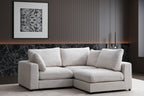 Canapé Julia Modulable Chenille  3+1 Pouf