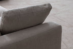 Canapé Julia Modulable Chenille  3+1 Pouf